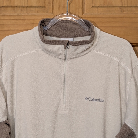 Columbia Men XXL Klamath Range II Fleece Pullover Half Zip UPF 50 Outdoor Hiking - Picture 3 of 12